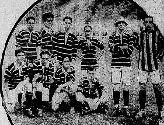 Flamengo 5 x 1 Bangu(RJ) em 31 de outubro de 1915