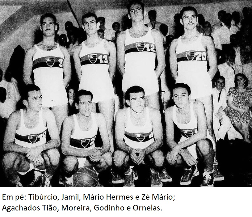 Flamengo Campeão Torneio Zenóbio da Costa Basquete Masculino 1948