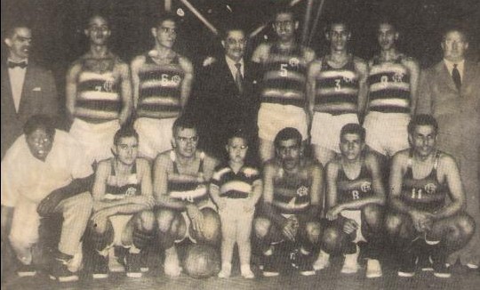 Flamengo Campeão Carioca de Basquete Masculino 1954