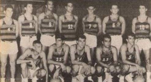 Flamengo Campeão Carioca Basquete Masculino 1962