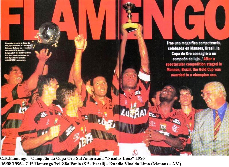 Conquista da Copa Ouro Sul-Americana de 1996