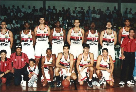 Flamengo Campeão Carioca Masculino de Basquete 1996
