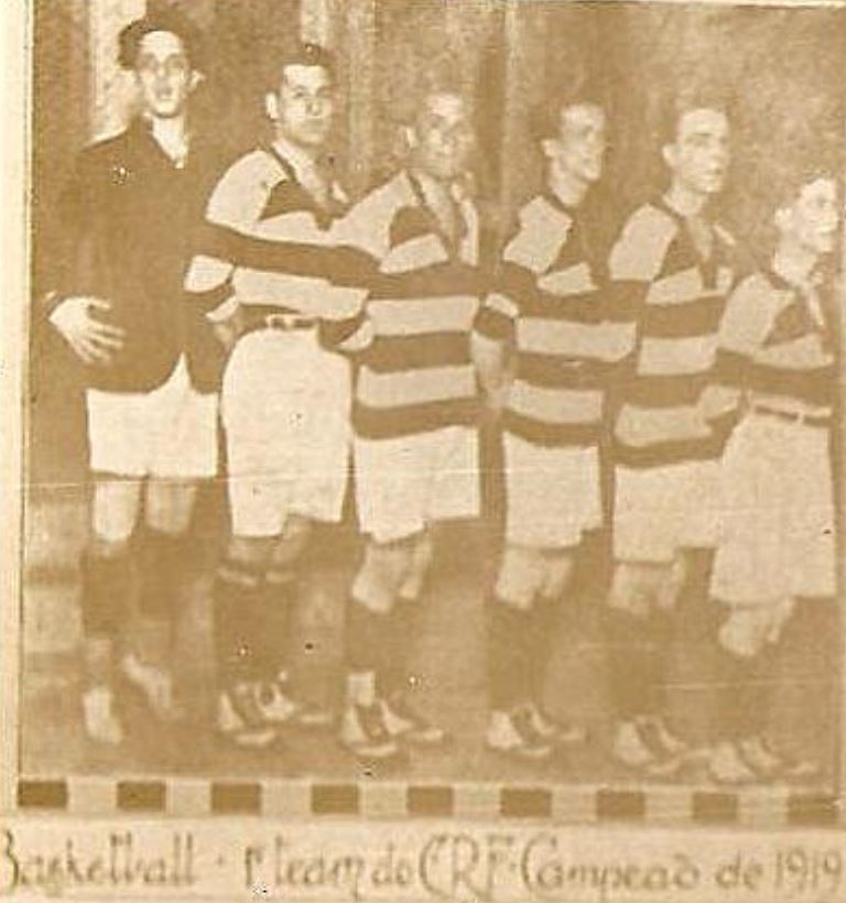 Flamengo Campeão Carioca Basquete Masculino 1919