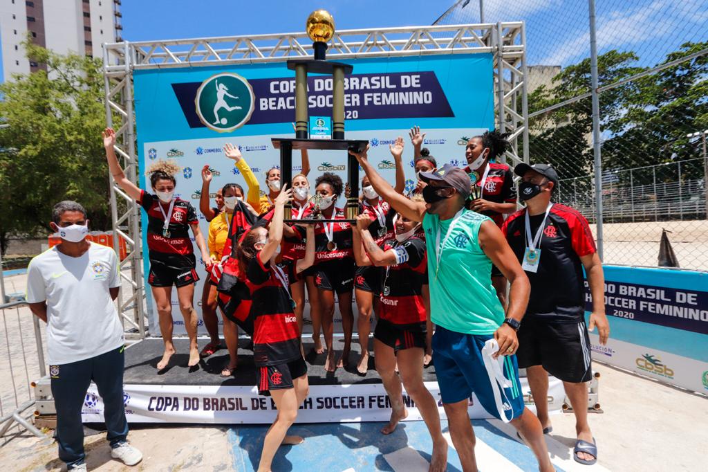 Conquista Copa do Brasil de Beach Soccer Feminino