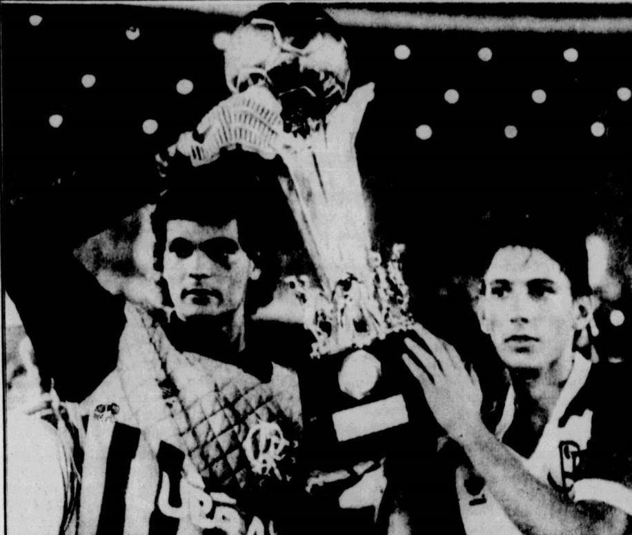 Comemoração da Taça Guanabara 1988