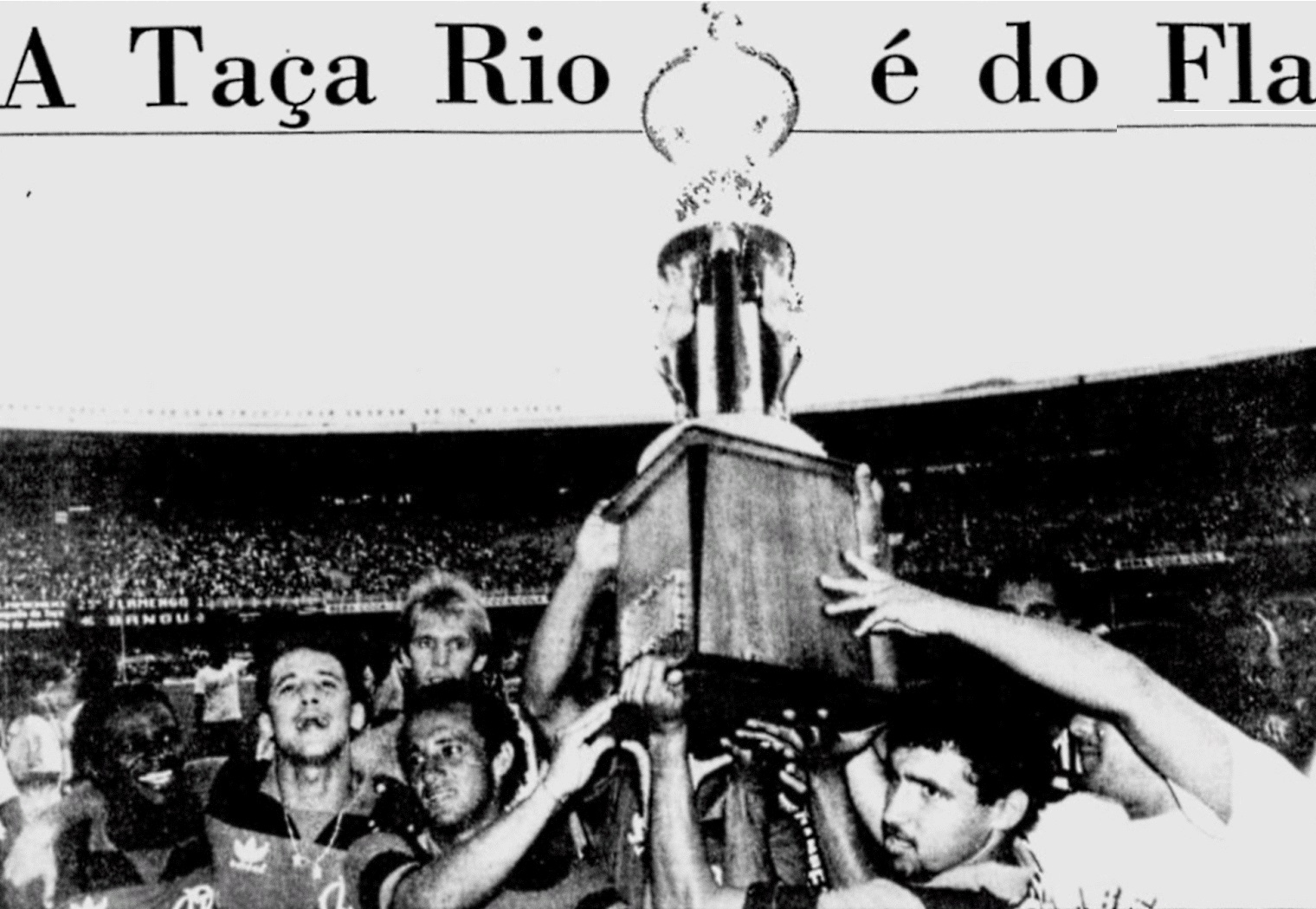 Comemoração da Taça Rio 1985
