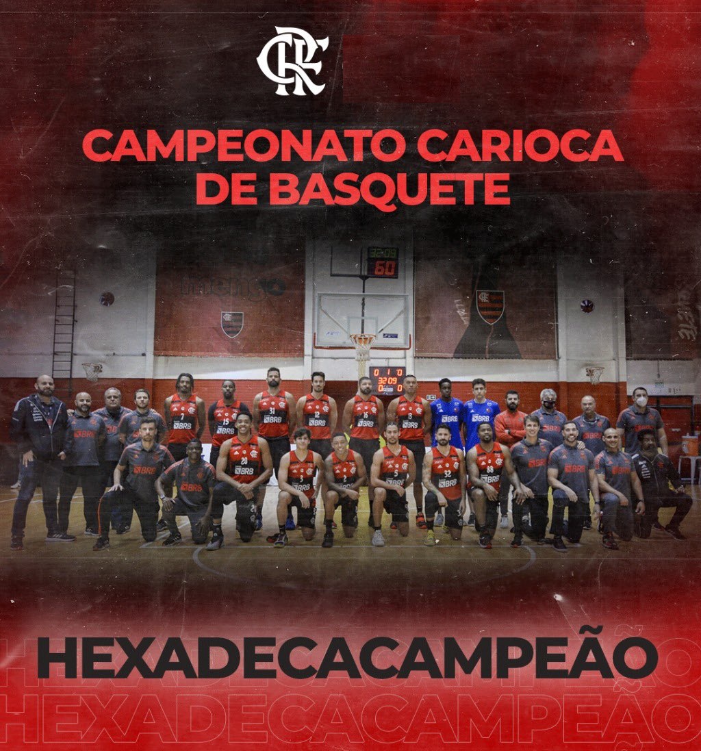 Flamengo Campeão Estadual de Basquete Masculino 2021