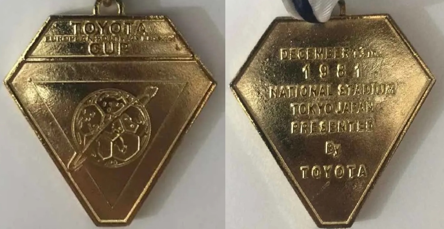 Medalha do Mundial Interclubes 1981