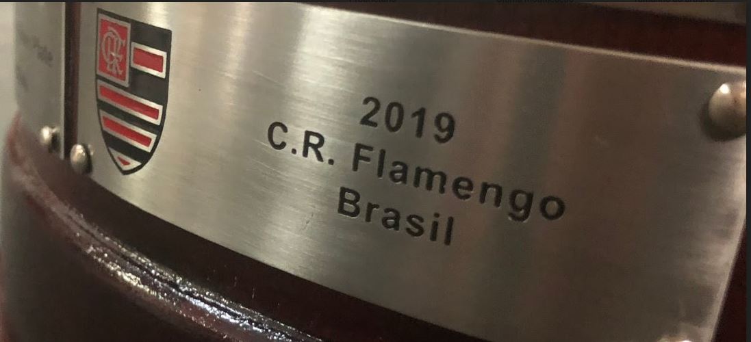 Placa Campeão Taça Libertadores 2019