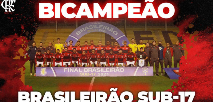 Flamengo Campeão Copa do Brasil Sub-17 de 2021