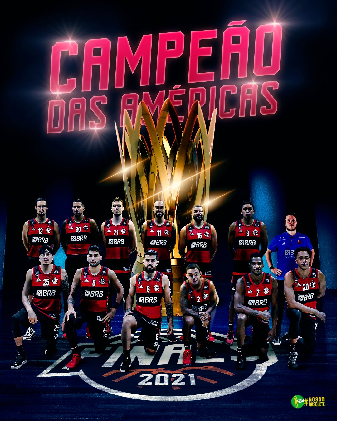 Flamengo Campeão Liga dos Campeões Basquete 2021