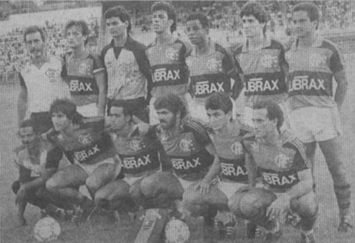 31-05-1987 - Flamengo 2 x 0 Africa Sports (Gabão) - Torneio Internacional do Gabão 1987