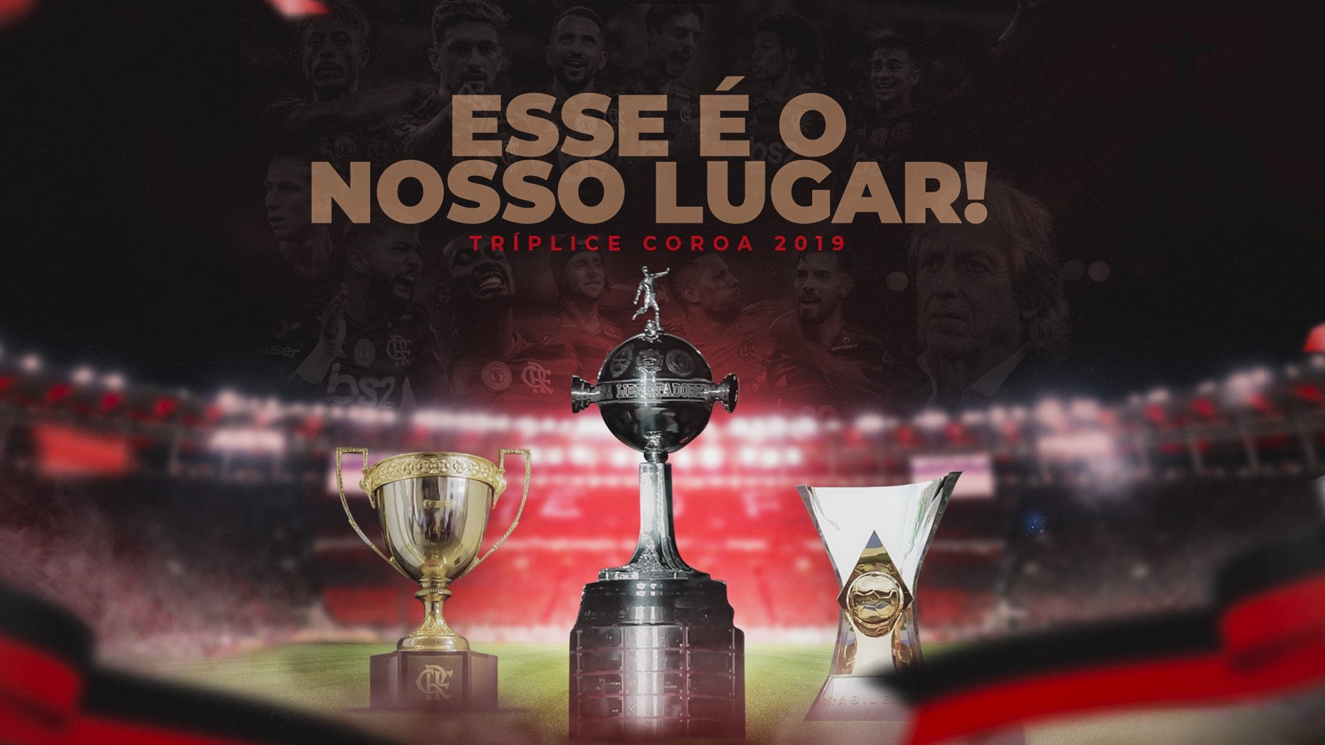 Triplice Coroa - Campeão Estadual - Brasileiro - Libertadores 2019