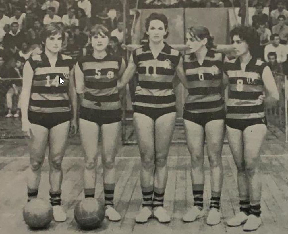 Flamengo BiCampeão Carioca Basquete Feminino 1965