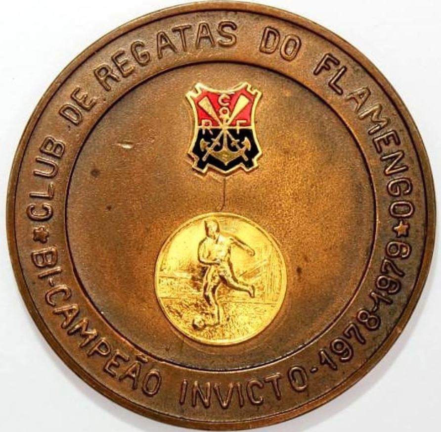 Medalha Bicampeão Carioca 1978-79