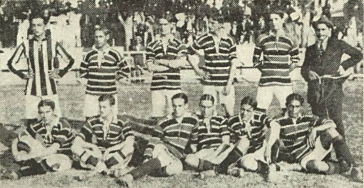 C.R.Flamengo 5 x 0 Fluminense (RJ) - 09/05/1915 - Campeonato Estadual