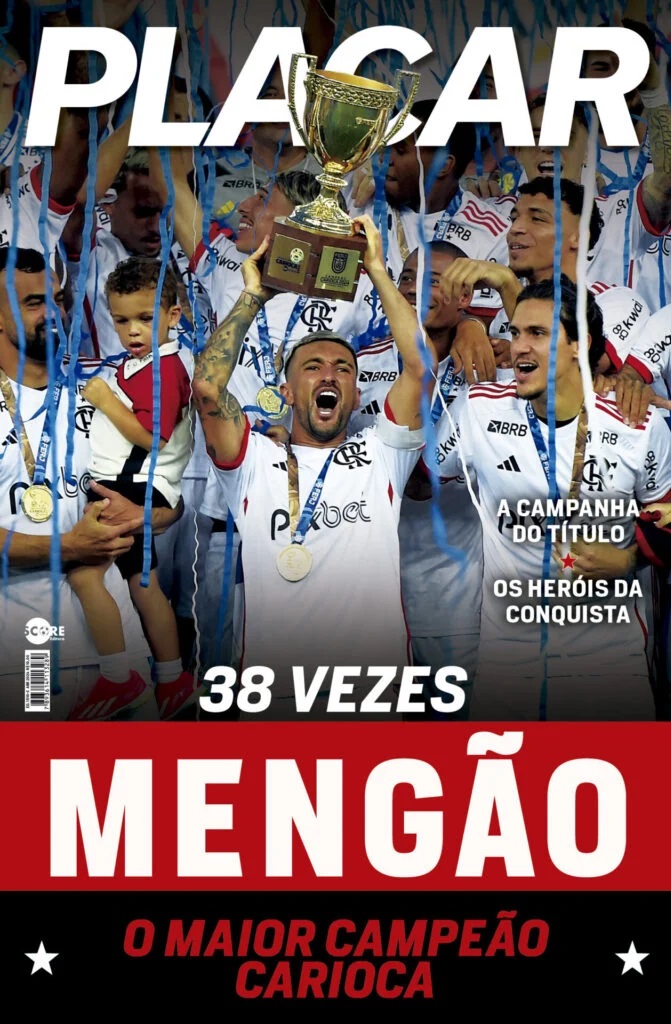Revista Poster Campeão Carioca 2024