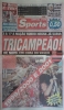 Jornal dos Sports (Flamengo Campeão Carioca 2001)