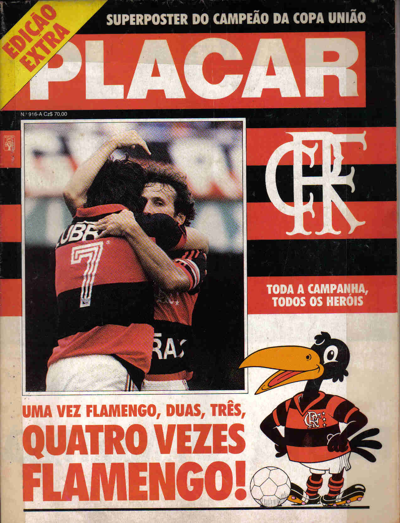 Flamengo Tetra-Campeão Brasileiro 1987