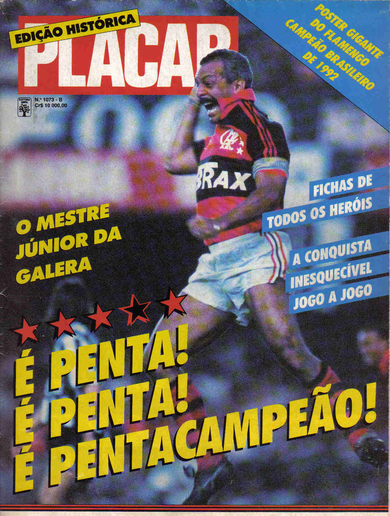 Flamengo Penta-Campeão Brasileiro 1992