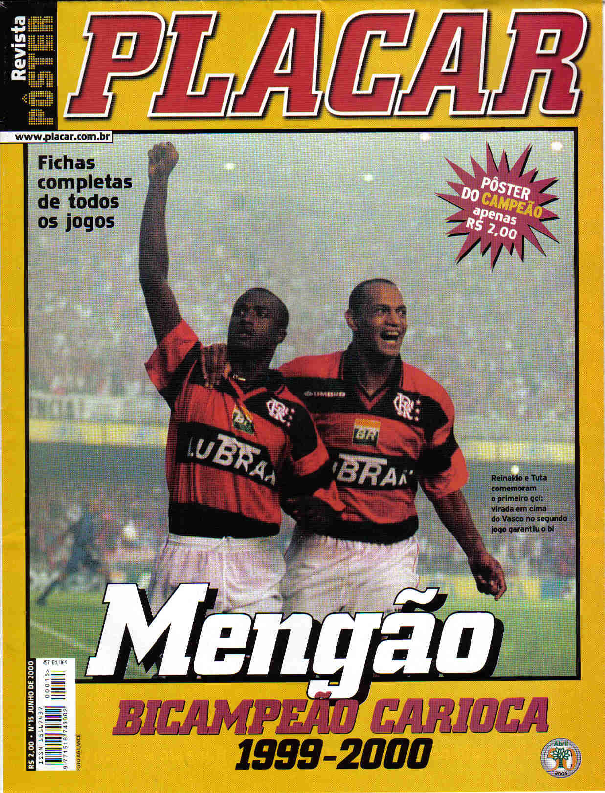 Flamengo Bi-Campeão Carioca 1999 - 2000