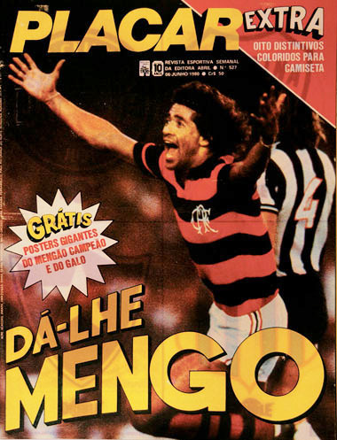 Flamengo Campeão Brasileiro 1980 (Revista PLACAR)